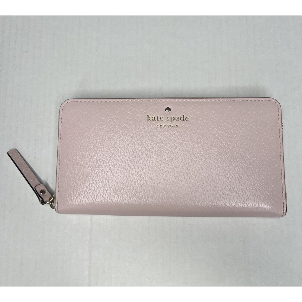 Kate Spade Brynn Large Continental Zip Around Wallet Pink NWOT